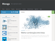 Tablet Screenshot of moraga.com.br